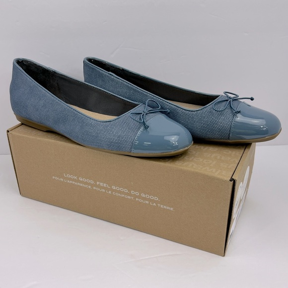 Dr SCHOLL’S WEXLEY BOW LOAFERS, OXIDE BLUE COLOR, ODOR-BAN, SIZE 11M, EUR 42 - Picture 5 of 16